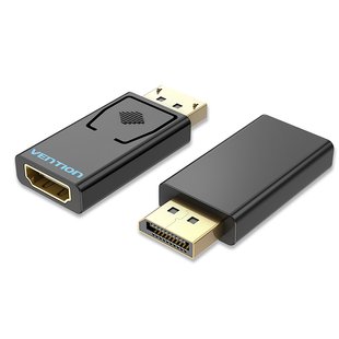 Адаптер DisplayPort-HDMI Vention F/M 4K 30Hz Upgraded gold-plated Black (HBKB0-A) HBKB0-A фото