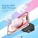 Зарядное устройство Vention 1xUSB-C 20W GaN + USB-C cable М-М, Белый