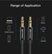 Кабель Audio Aux 3.5мм-3.5мм Vention F/F Fabric Braided gold-plated, 1.5m