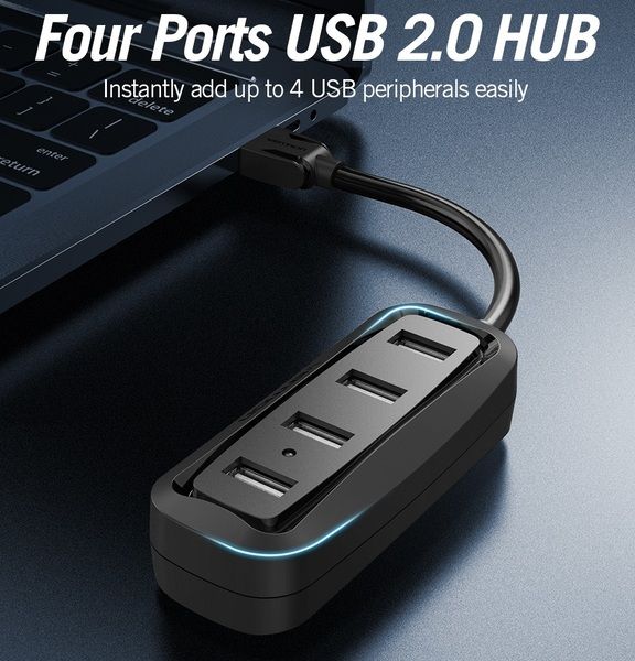 USB HUB Vention USB-USB 4USB 2.0(VAS-J43-B015) VAS-J43-B015 фото