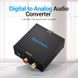 Адаптер Audio Toslink-3.5мм Vention Coaxial/2RCA Digital to Analog gold-plated